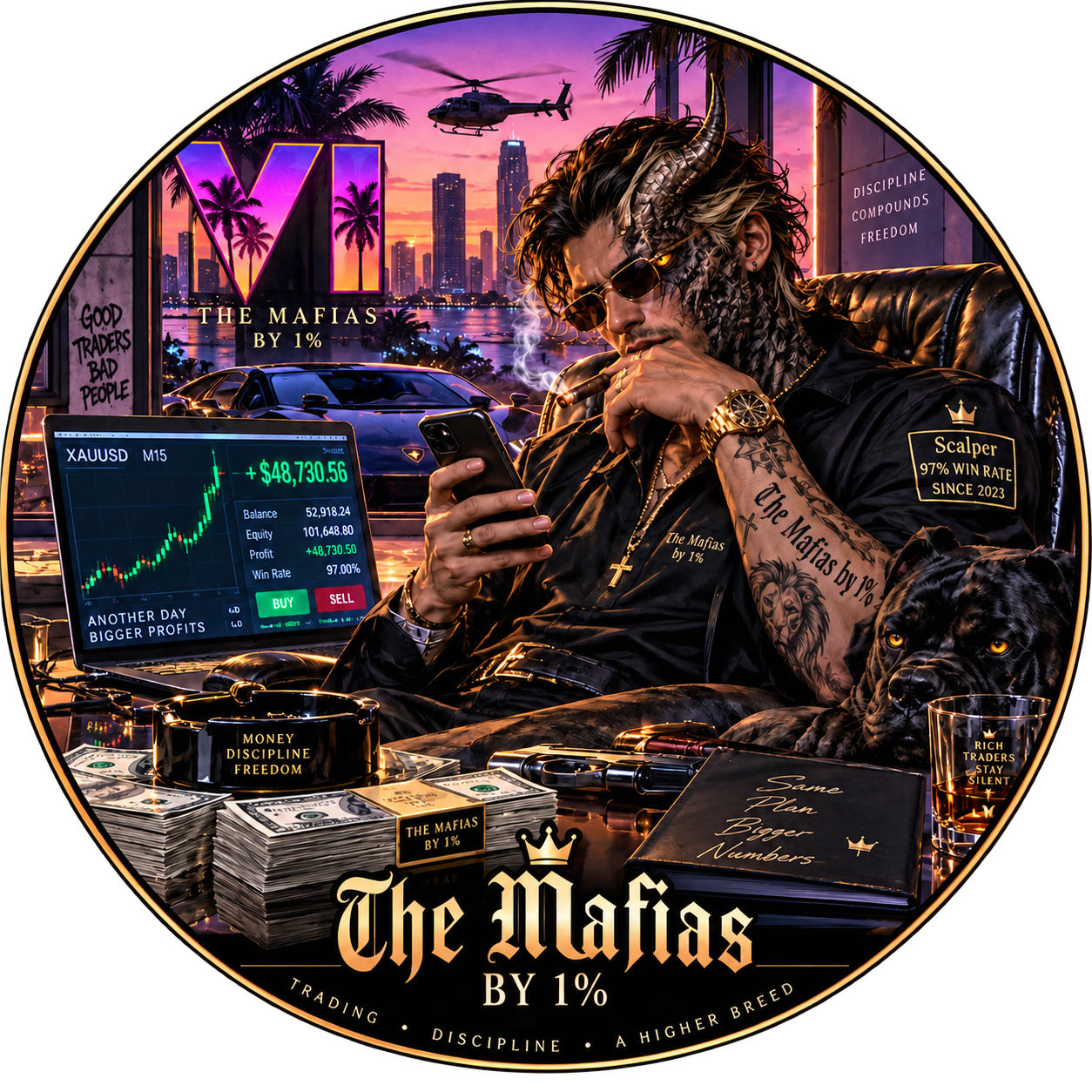 The Mafia's by 1% cover